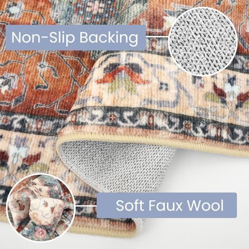 KOZYFLY Runners for Hallways 2x7 Ft Washable Kitchen Runner Rug Boho Runner Rug - Image 5