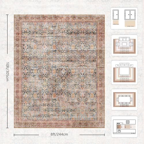 8x10 Area Rugs for Living Room - Image 2