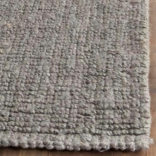 SAFAVIEH Natural Fiber Runner Rug 2'6"x8', Jute Knotted Light Grey NF447G - Image 3