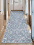 SERISSA 2'6"x8' Washable Non Slip Floral Boho Runner Rug by SERISSAHomeDecorCollection