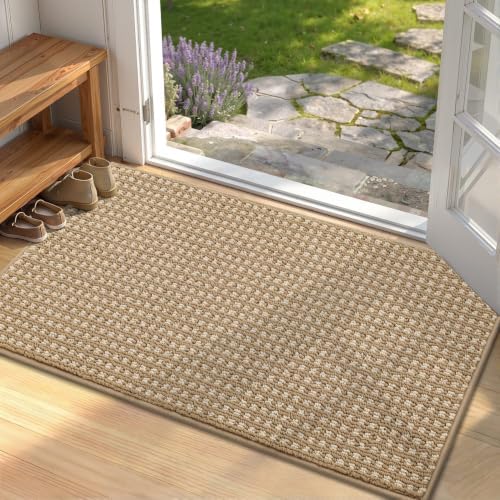 hicorfe Waffle Door Mat Indoor Entrance by Hicorfe