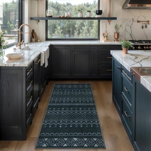 SERISSA 2x4 Washable Non-Slip Boho Runner Rug - Image 2