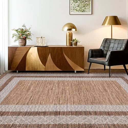 GarveeHome Small Bedroom Area Rug 3x5 Bordered Rug by GarveeHome