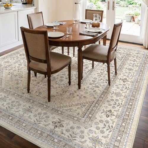 Puino 10x10 Square Washable Area Rug - Image 2