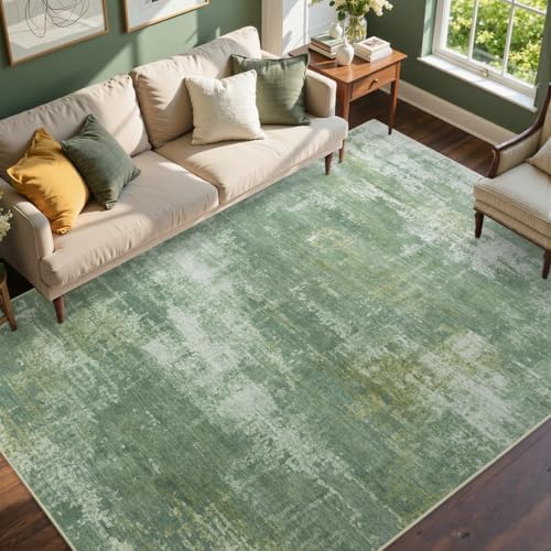 6x9 Ft Abstract Washable Area Rugs by Cuzwlovita