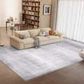 Vamcheer Modern Area Rug for Living Room 8x10, 10mm Thick Sponge Grey by Vamcheer