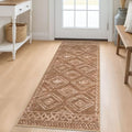 KILOCOCO Washable Runner Rug 2x5 ft Hallway Runners, Mocha Brown by Kilococo