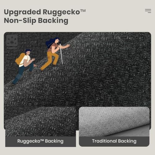 Valenrug Washable Rugs 5x7, High-Low Pile Area Rugs - Image 6
