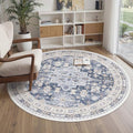 zesthome Round Rug 6ft, Circle Rug by Zesthome