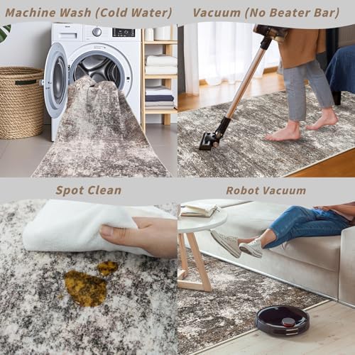 3x10 ft Long Hallway Runner Rug – Non-Slip Washable Kitchen Floor Rug - Image 7