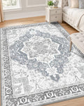 OLANLY 4x6 Washable Area Rugs, Soft Non Slip Carpet by OLANLY