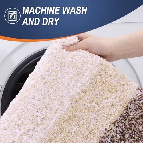 OLANLY Bathroom Rugs Mat 30x20, Extra Soft Absorbent Microfiber Bath Rugs - Image 6