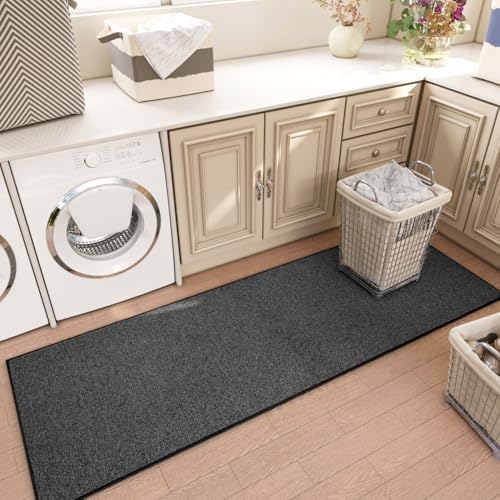 AREDO Runner Rug with Non Slip Rubber Backing 2'6“*6', Washable Soft Floor - Image 6
