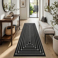 2x6 Runner Rug for Hallway Kitchen Washable Non Slip Runner by LatteFog
