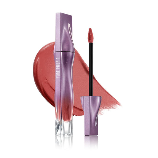 NEBULA VELVET LIP CREAM-Long Lasting Lip Stain, Waterproof and Transfer Proof Lip Tint, Matte Finish Lipstick, Smooth Out Lip Lines, Lightweight Lip Cream, High Coverage (01 CORDELIA)
