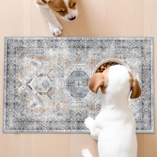 Washable Entryway Area Rug 2x3 - Image 3