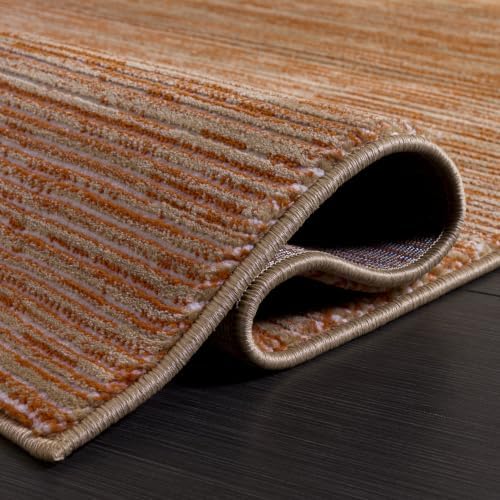 SAFAVIEH Vision Accent Rug 3x5, Modern Tonal Orange VSN606P - Image 7