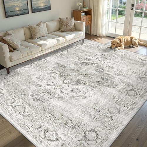 Washable 5x7 Area Rugs, Non Slip Rug - Image 3