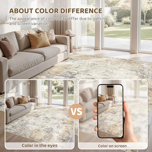 UERMEI 6x9 Washable Area Rug - Image 3