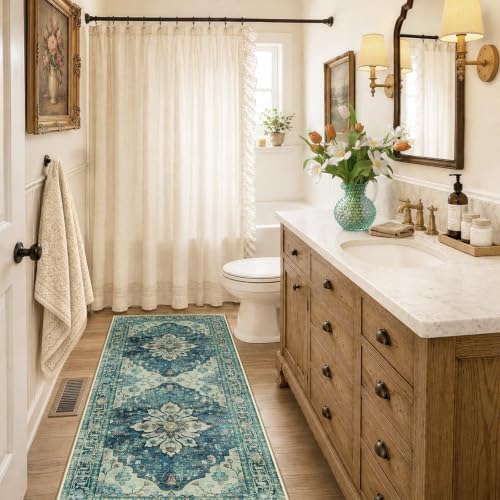RELEANY Washable Area Rug, Runner 2'x6' - Image 2
