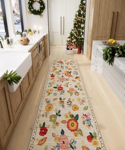 Machine Washable Rug Runners for Hallways: 2x10 Kitchen Rug Non Slip Carpet - Image 4