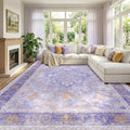 RELEANY Washable Area Rug, Large 10'x12' by RELEANY