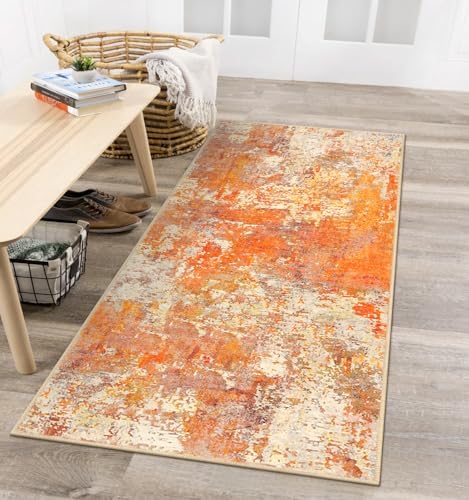 Lahome 2x4 Washable Runner Rug for Hallway, Non Slip Runner Rug, Easy Clean by Lahome