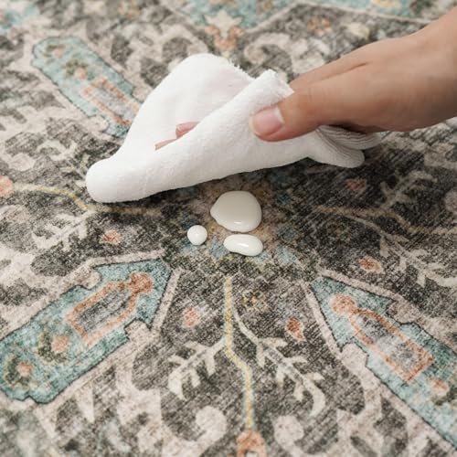 Washable Hallway Runner Rug 3x8: Non Slip Runner Rugs - Image 6