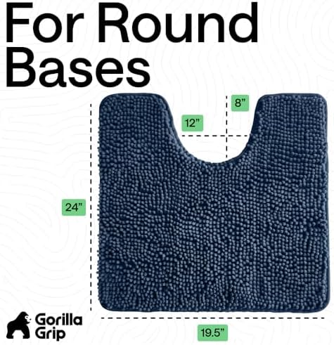 GORILLA GRIP Chenille Bath Rug Mat - Image 2