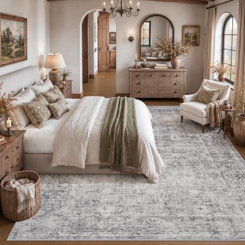 10x12 Area Rug Living Room: Washable Bedroom Rug - Image 3