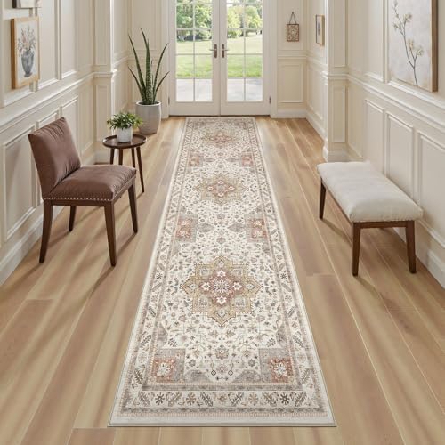 cotiled 2x6 Hallway Runner Rug for Entryway, Non-Slip Vintage - Image 4