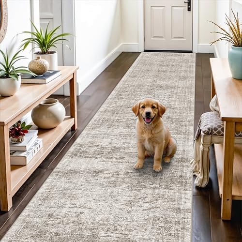 3x12 Washable Runner Rug: 12ft Runners by TOPRUUG