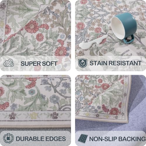 6x9 Washable Area Rugs for Living Room Soft Carpet - Image 6