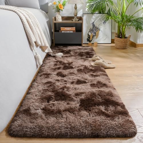 AROGAN Fluffy Rainbow Area Rugs - Image 6