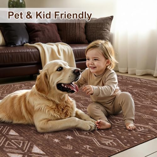 SERISSA 2x3 Washable Non-Slip Boho Area Rugs - Image 6