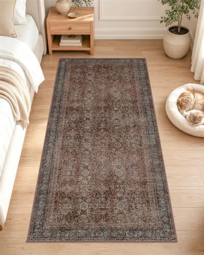 OLANLY 2x5 Washable Runner Rug, Soft Non Slip Carpet by OLANLY