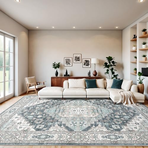 8x10 Vintage Washable Area Rug - Image 3