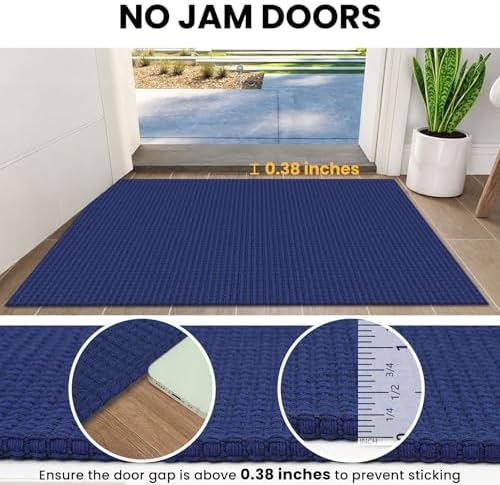 IOHOUZE Washable Runner Rug 2x5 Non Slip Runners - Image 3
