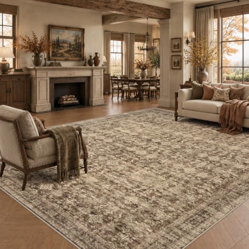 10x12 Area Rug Living Room: Washable Bedroom Rug - Image 2
