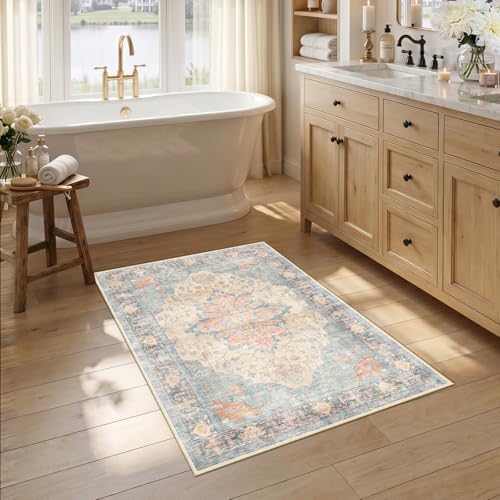 RELEANY Washable Area Rug, Small 2'6"x4' by RELEANY