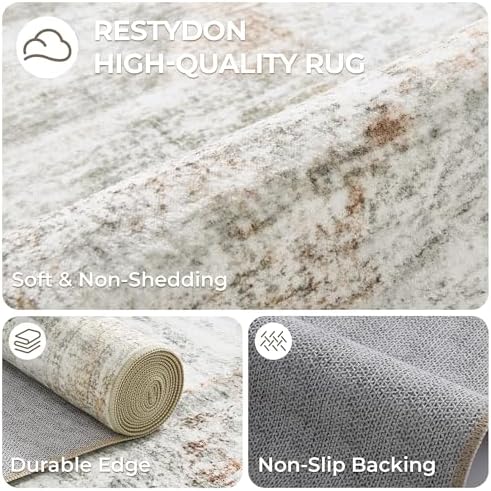 2x8 Runner Rug Non Slip, Washable Hallway Runner Rug - Image 7