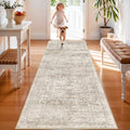 Washable Hallway Runner Rug 3x8: 8ft Runner by TOPRUUG