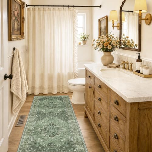 RELEANY Washable Area Rug, Runner 2'x6' - Image 2