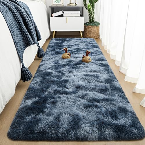 Tepook Soft 2x6 Runner Rugs for Bedroom Living Room Fluffy Plush by Tepook