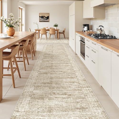 2'6 x 14' Runner Rug Non Slip, Washable Kitchen Rugs - Image 4
