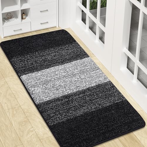 Kitinjoy Indoor Outdoor Door Mat, 47x20 Non-Slip Dirt Trapper Doormats by Kitinjoy