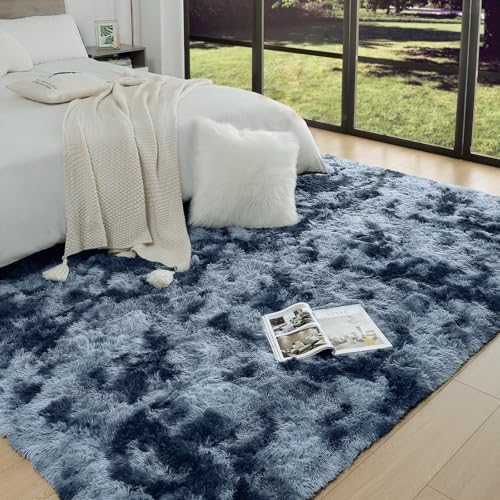 AROGAN Fluffy 4x6 Area Rugs Bedroom Carpet - Image 3
