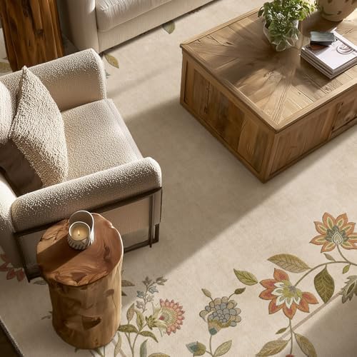 10x12 Area Rug Living Room: Washable Bedroom Rug Non Slip Soft Large Carpet - Image 3