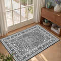 Lessymo 2 x 3 Entryway Rug, Machine Washable Boho Indoor Mat by Lessymo