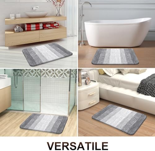 OLANLY Bathroom Rugs Mat 34x21, Extra Soft Absorbent Microfiber Bath Rugs - Image 7